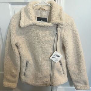 Hollister Cream & Cozy Teddy Jacket